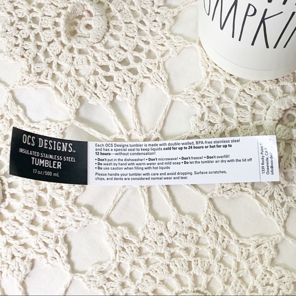 NWT! 👻Rae Dunn “SPOOKY” 17oz. Tumbl… - Picture 2 of 8